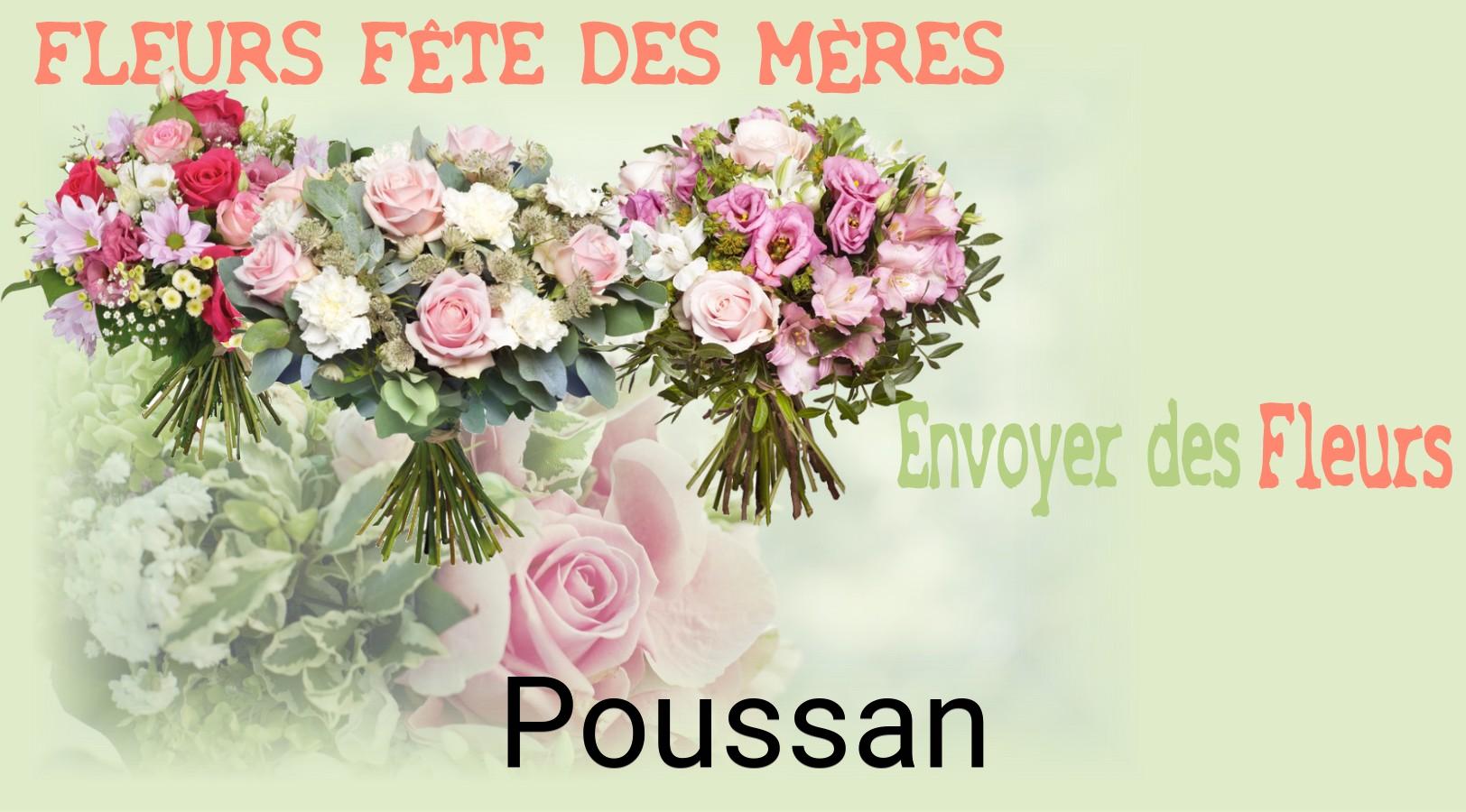 Bouquet de Fête des Mères livré à Poussan